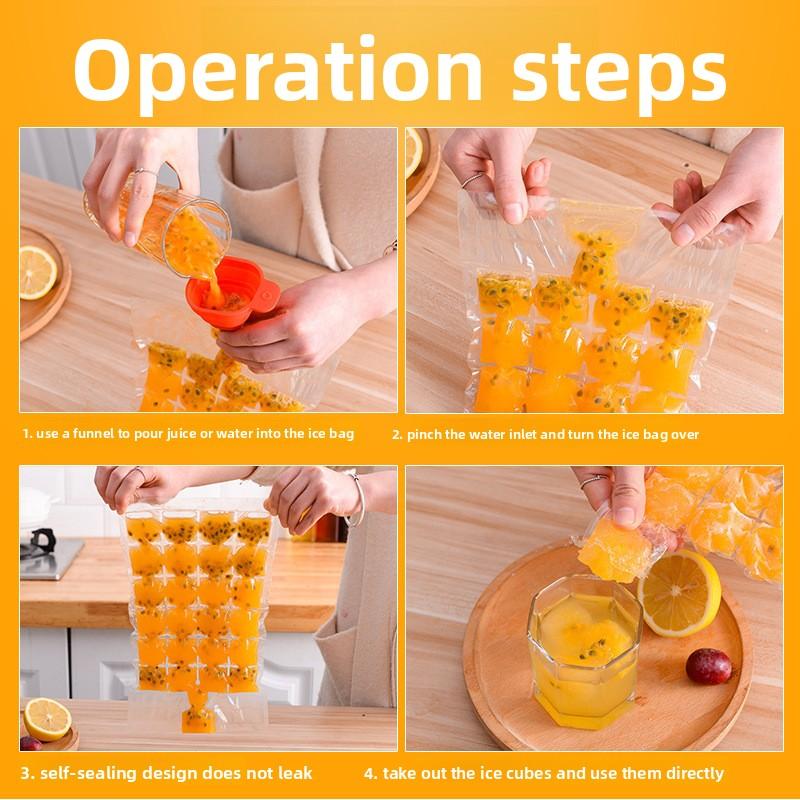 10 Pcs Disposable Creative Self-Sealing Freshness-Preserving Water-Filling Self-Absorbing Ice Packs