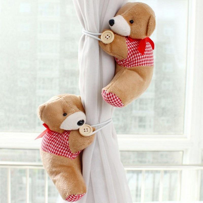3 Colors Cartoon Bear Curtain Holder Bedroom Buckle Tie Back Hook Fastener Clamp 1pc At A Low S On Joom E Commerce Platform 3 Colors Cartoon Bear Curtain Holder, Bear Curtain Rods
