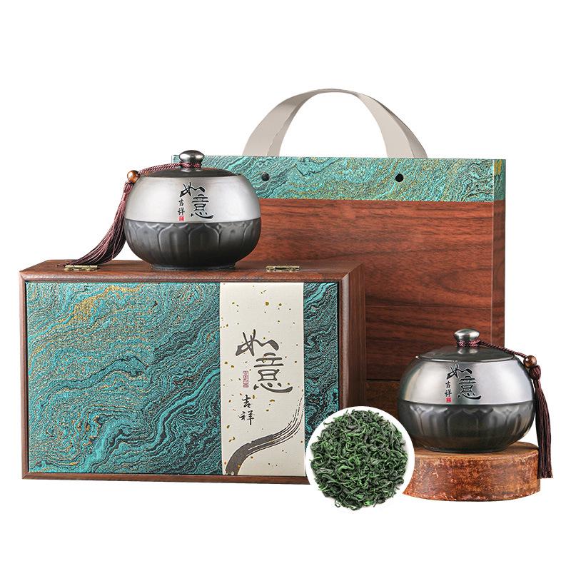 Cloud Mist Green Tea Gift Box: Mellow, Fragrant Loose Leaf High Mountain Pre-Ming Spring Tea, 250g