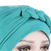 Kopfschal Unifarbe Zopf Kopfschmuck Schirmmütze Turban Kappe Partyzubehör