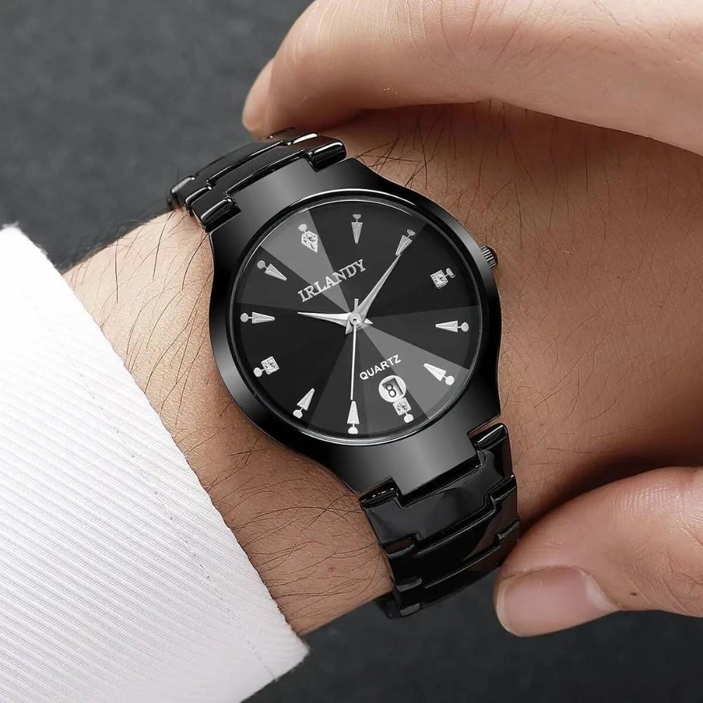 Kalenderfunctie Dameshorloge Verstelbare Band Polshorloges Casual Kwarts Horloge Koppel