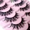 Fluffy Fairy Wet Look Manga Eyelashes Wispy Eyelash Extension Tool False Eyelash  Women Makeup