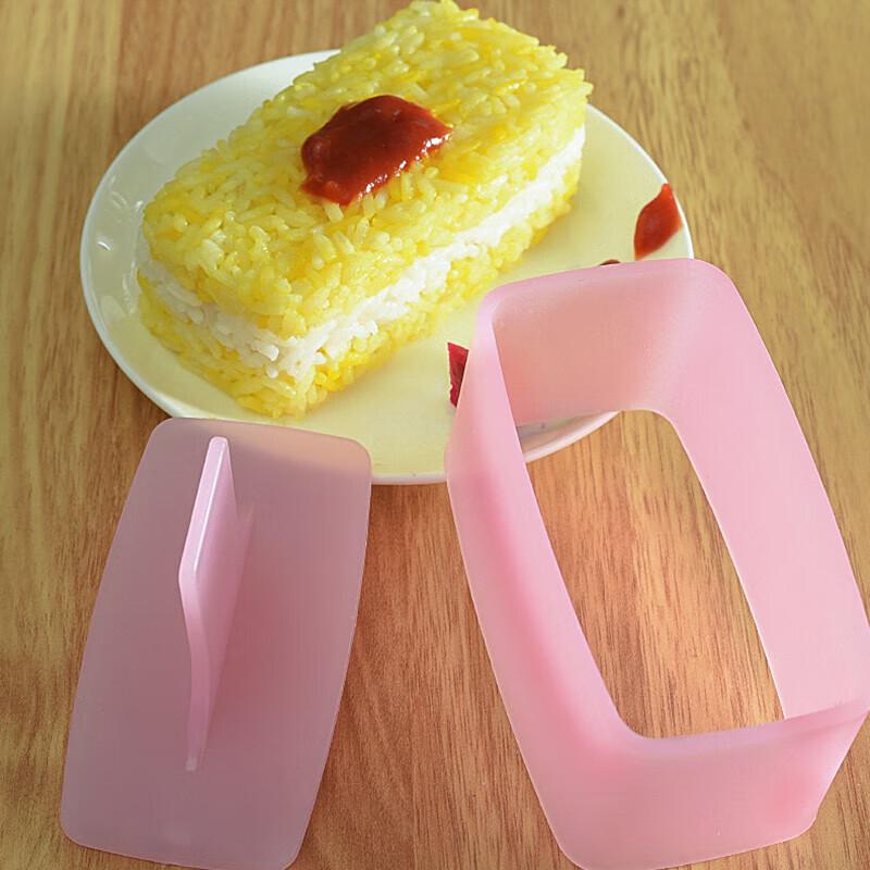 Pabei Sushi Bento Rechteckiges Reisbällchen-Formen-Set