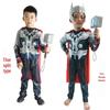 Kinder-Muskelkostüm: Halloween Thor Hummel Cosplay Outfit