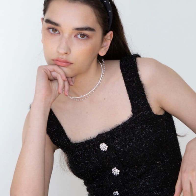 FANTASTIC PLANET cubic velvet hairband (3colors)