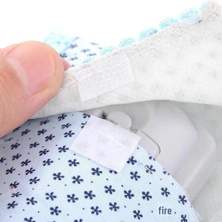 Bear Design Lace Fabric Protective Cover for Remote Control, Dust and Storage for A/C and TV