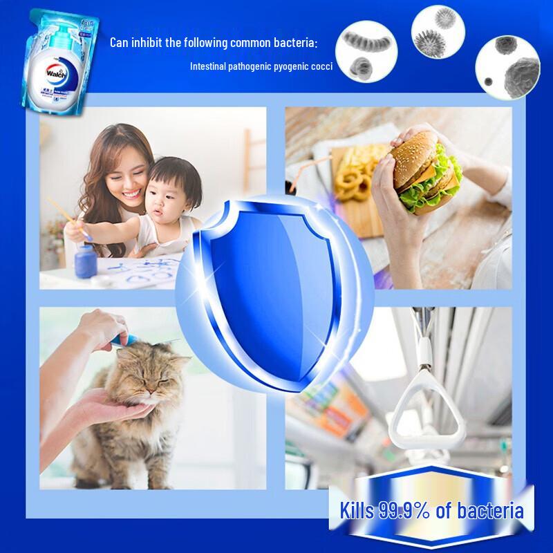 Walch Healthy Antibacterial Hand Wash (3x525ml Pouch)