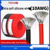 Ultra Soft 10AWG Silicone Wire - High Temp Resistant for Lithium Battery & Model Aircraft
