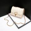 Petit Sac Carré Sac à Chaîne Décontracté Polyvalent Bandoulière Simple Messenger Sac pour Femmes