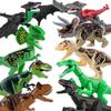 Jurassic Dino World Store Dinosaurfigurer Klosser Byggeklosser Velociraptor T-Rex Triceratops Indominus Rex Leker For Barn