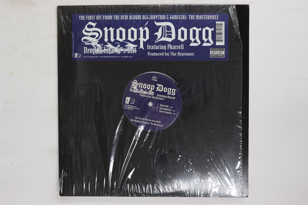 12inch Record SNOOP DOGG PHARRELL WILLIAMS  Drop It Like Its Hot GEFR112231B000 Geffen Records 2004 US Rap  HipHopRB Used