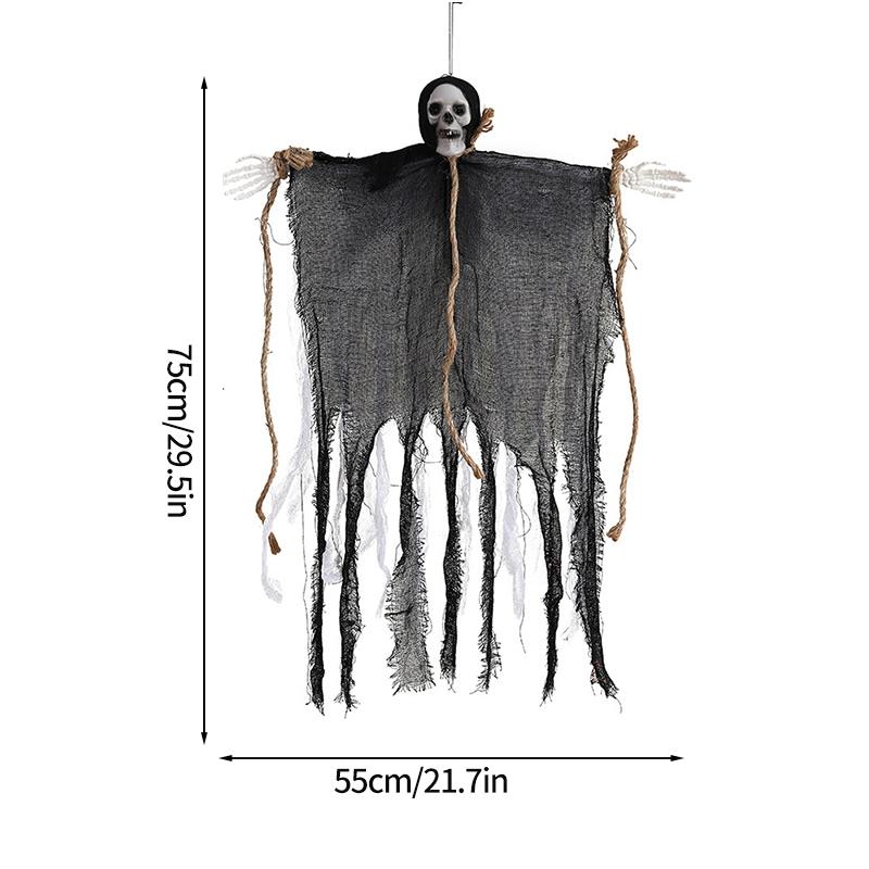 Halloween Party Decor Halloween Hanging Horror Skull Hanging Ornament Haunted House Outdoor Scary Prop Mexico Day of The Dead