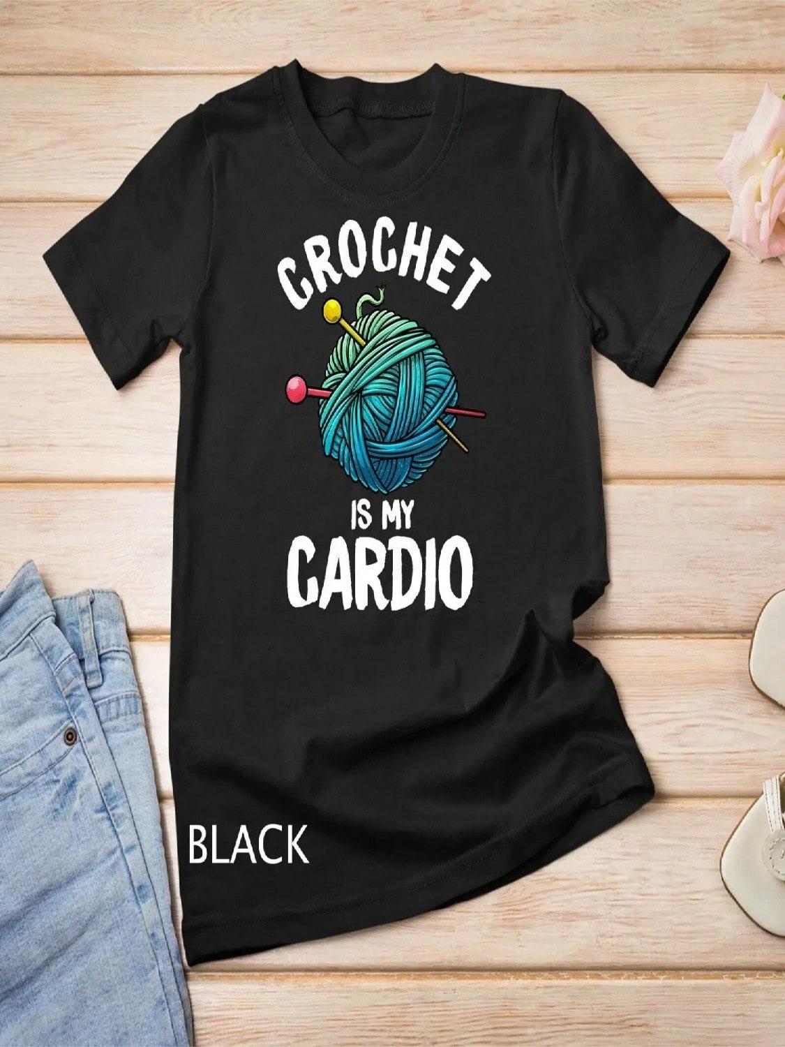 Funny Crochet For Women Crocheters Crocheting Lovers T Shirt S разноцветный