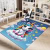 1PC Unicorn Cloud Non-Slip Floor carpet, suitable for Office, bedroomand playrooms. It can also be used as a sofa footrest cover-T93