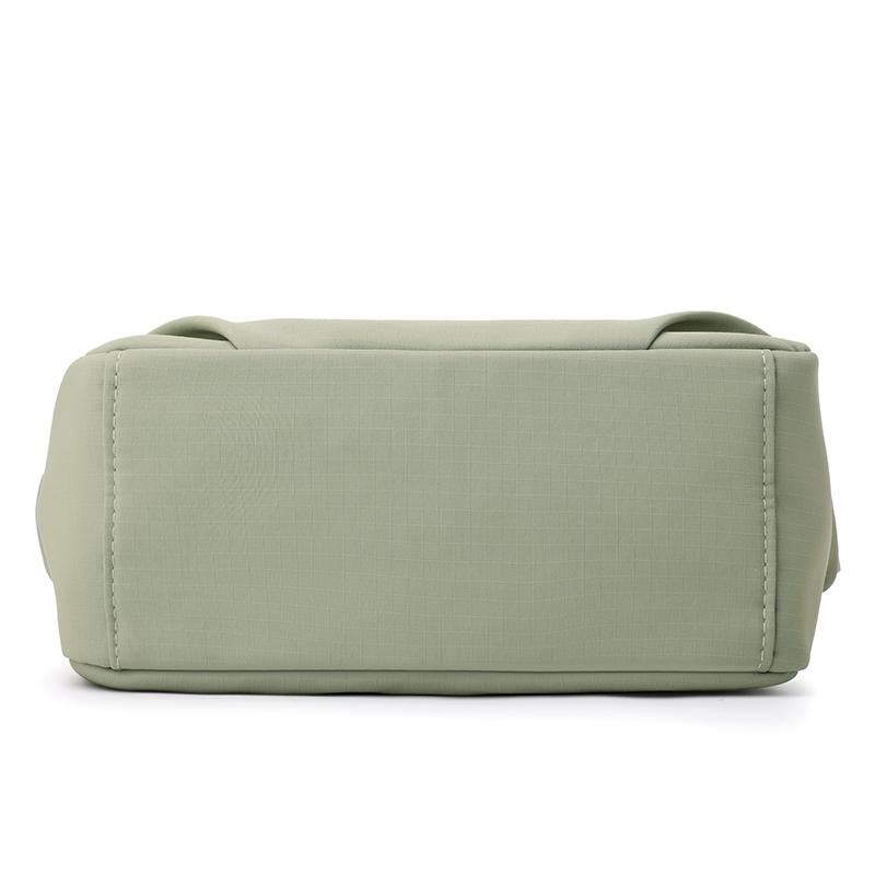 Women's Shoulder Bag Nylon Small Bag Lightweight Crossbody Bag Solid Color Mother Bag