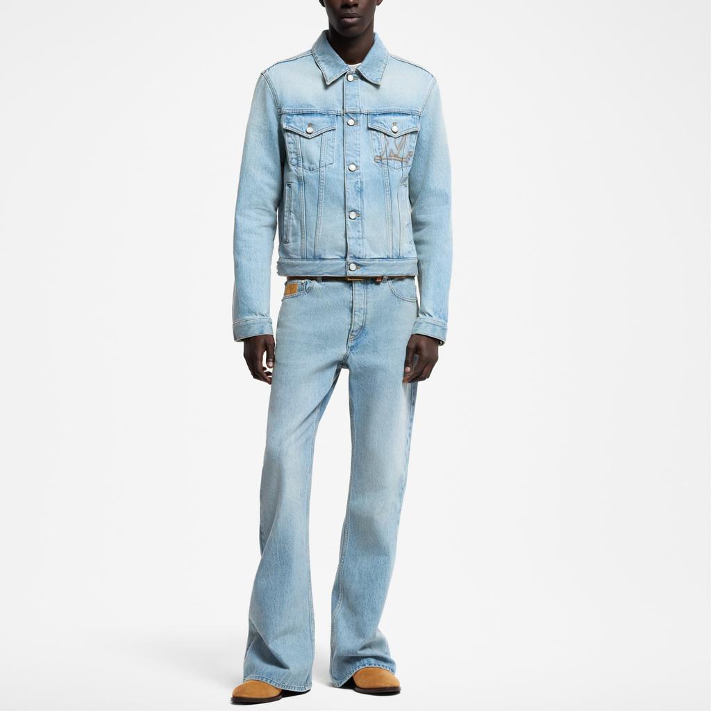 Louis Vuitton Denim Trucker Jacket 1AGINX
