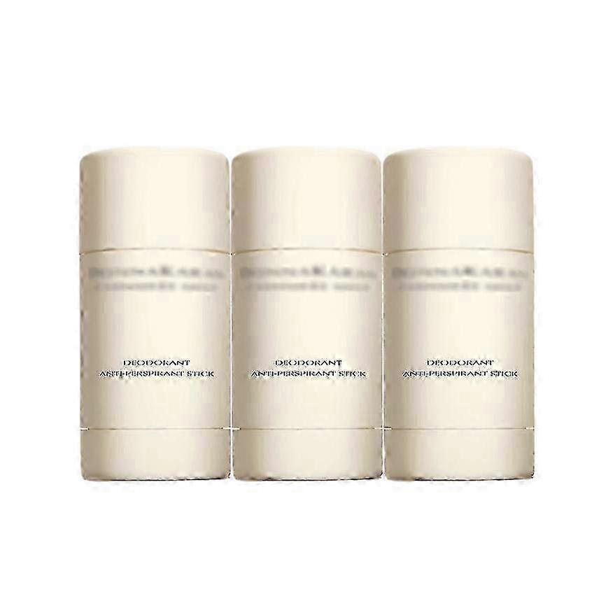 3 Stück 50g Natürlicher Deodorant-Stick, für empfindliche Haut Langanhaltender Geruchsschutz Keine Rückstände Schnell trocknend