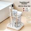 Simple Design Stainless Steel Toothbrush Holder Stainless Steel Toothbrush Toothpaste Stand Home