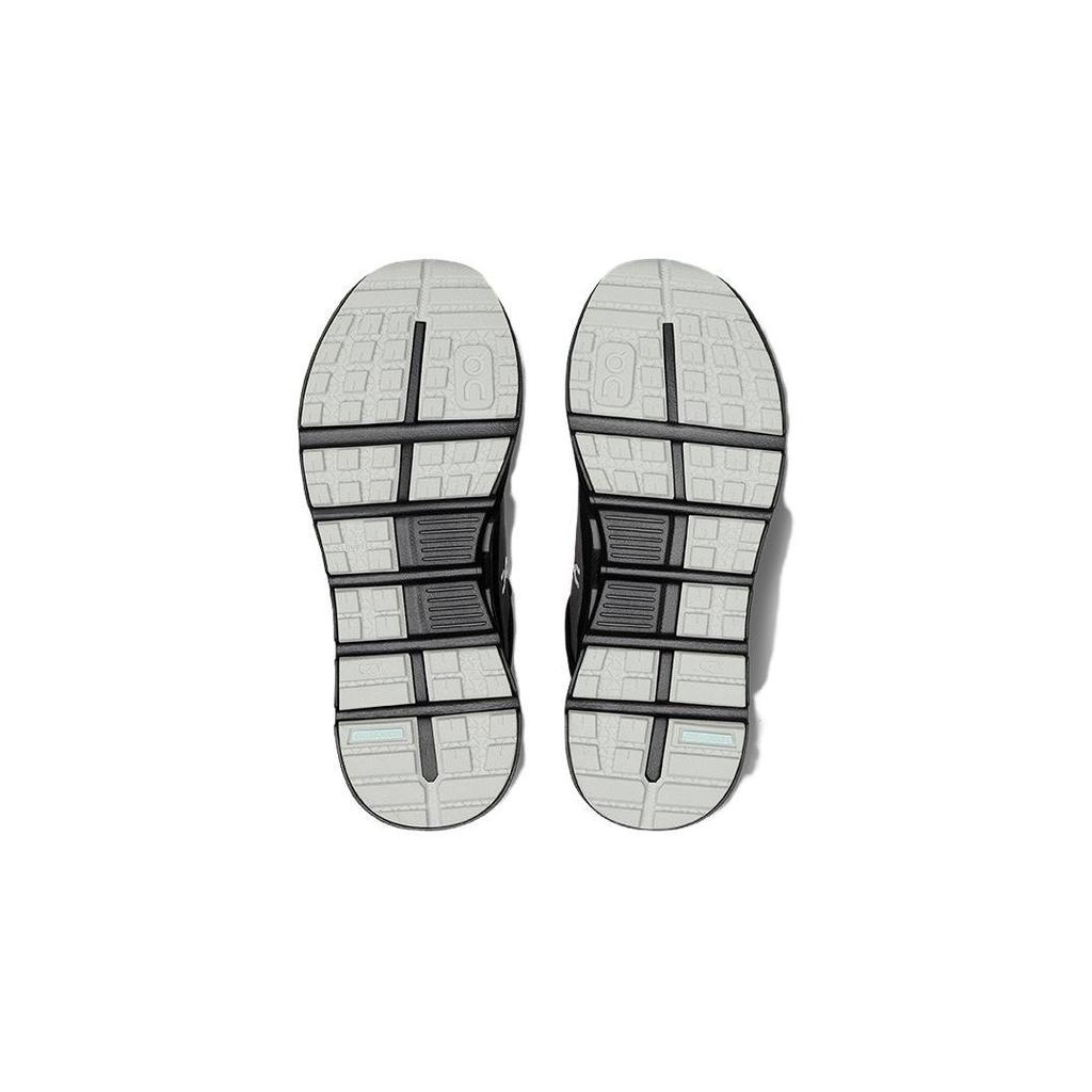 On Lightweight Breathable Versatile Shock Absorbing Waterproof Mid-Top Running Shoes Kids Sneakers Black 3KD30010264
