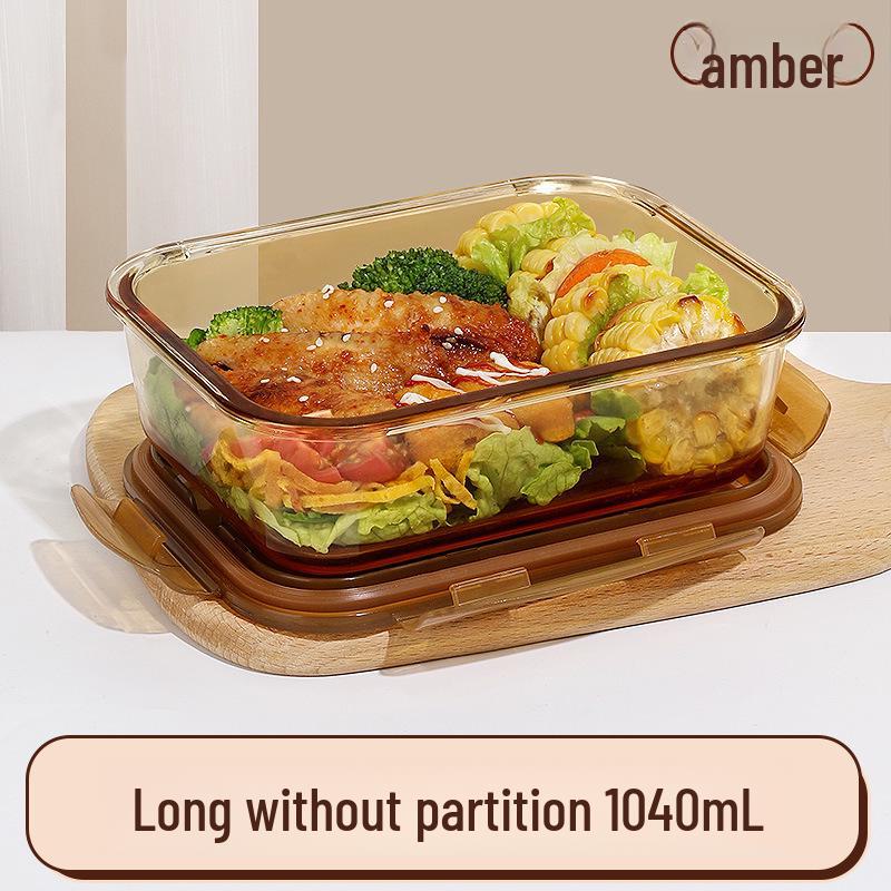 Mikrowellengeeignete Lunchschüssel aus Borosilikatglas mit Deckel