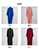 Yiduo Duo New Middle East Hijab Long Robe - Solid Color Simple Dress 21499