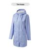 Umweltfreundlicher Damen PU Trenchcoat in mittlerer Länge für Wandern und Freizeit