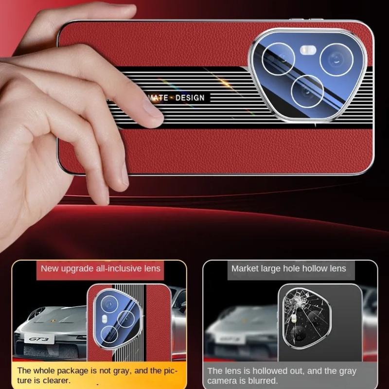 Étui de téléphone en cuir de luxe antichoc pour Honor 400 Pro Coque de protection plaquée pour objectif de caméra pour Honor 400Pro Global Coque rigide