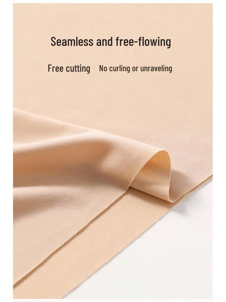 Summer Ice Silk Seamless Women's Plus Size Base Layer Camisole - Super Thin, See-Through Tank Top