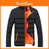 Men Fashion Jacket Winter Casual Thicken Warm Cotton Coat Tops Overcoat**