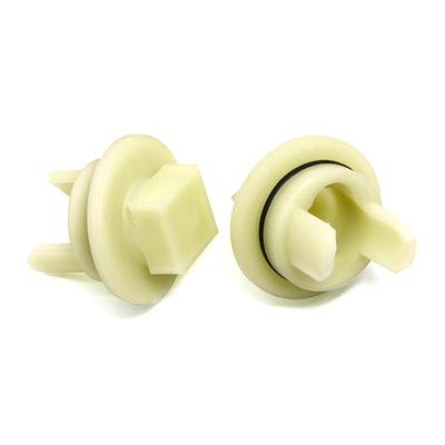 2 st Köttkvarn Drevdelar Kvarn Plastdrev Skruv Matarskruv Bussning Kopplingshylsa 418076 För Mfw1501 1545 1550 Mum4 5