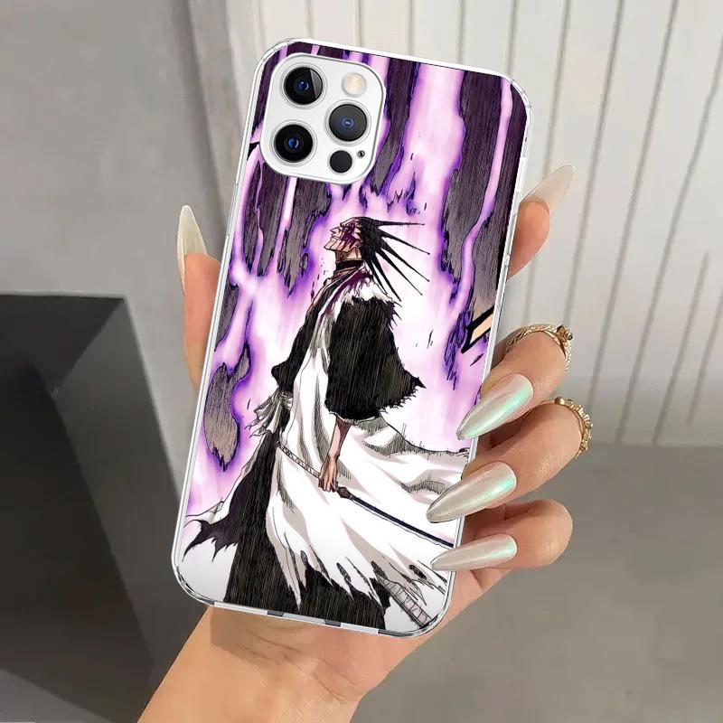 Bleach Zaraki Kenpachi Phone Case for Iphone 17 Air 16 15 Plus 14 13 Mini 12 11 Pro Max 16E 7 8 SE 2020 Soft Funda Print Shell 1