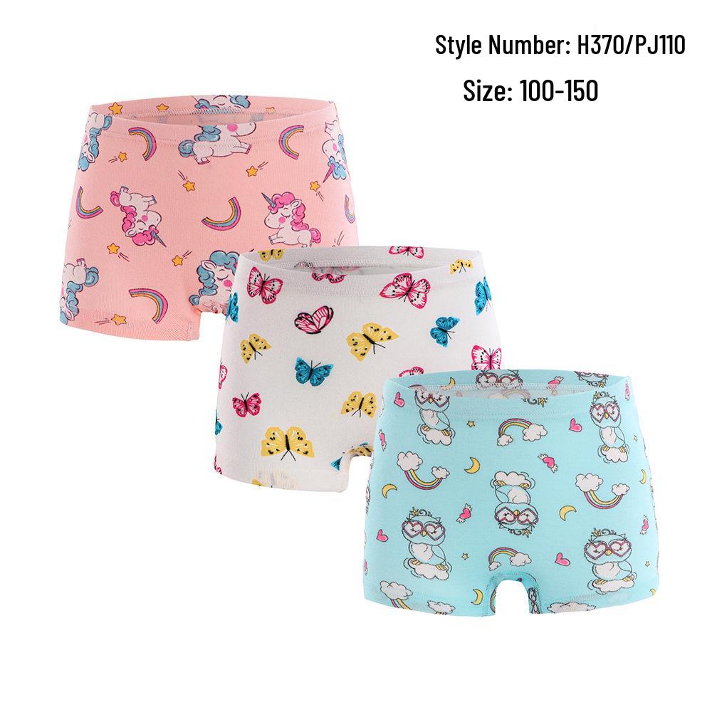 Jentenes Boxershorts i 100 % Bomull - Undertøy for Småbarn og Babyer