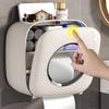 Wasserdichter Toilettenpapierhalter, Wandmontage, Papierhandtuchhalter, Regal, Toilettenpapierfach, Rollenpapier-Aufbewahrungsbox