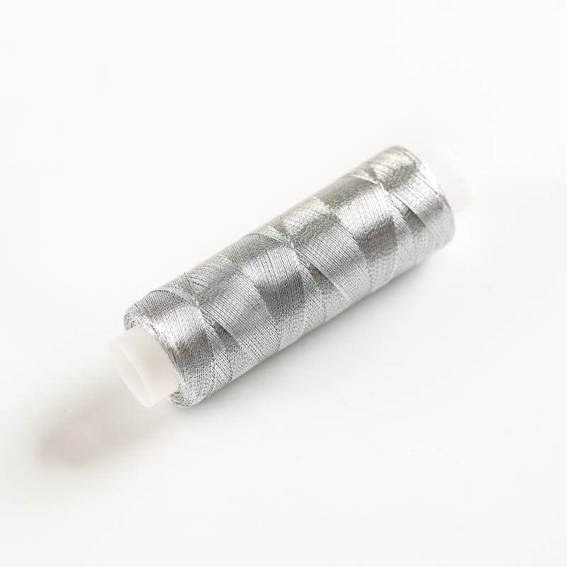 200 Yarns Gold Silver Thread Metal Thread Bright Light DIY patchwork Household Sewing Machine Embroidery Thread TJ9757