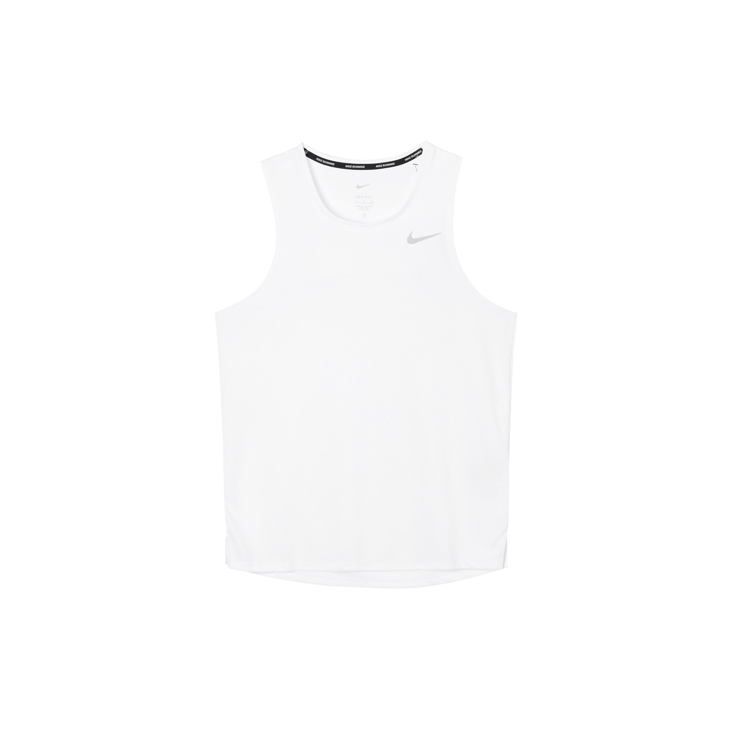 Мужская беговая майка Nike Dri Fit Белая DV9322-100 XXL