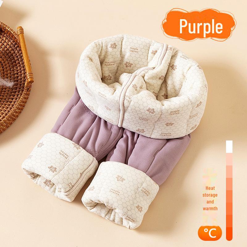 Inner Warm Winter Suit for Children and Teens - Thick, Cozy School Uniform for Parent-Child Matching