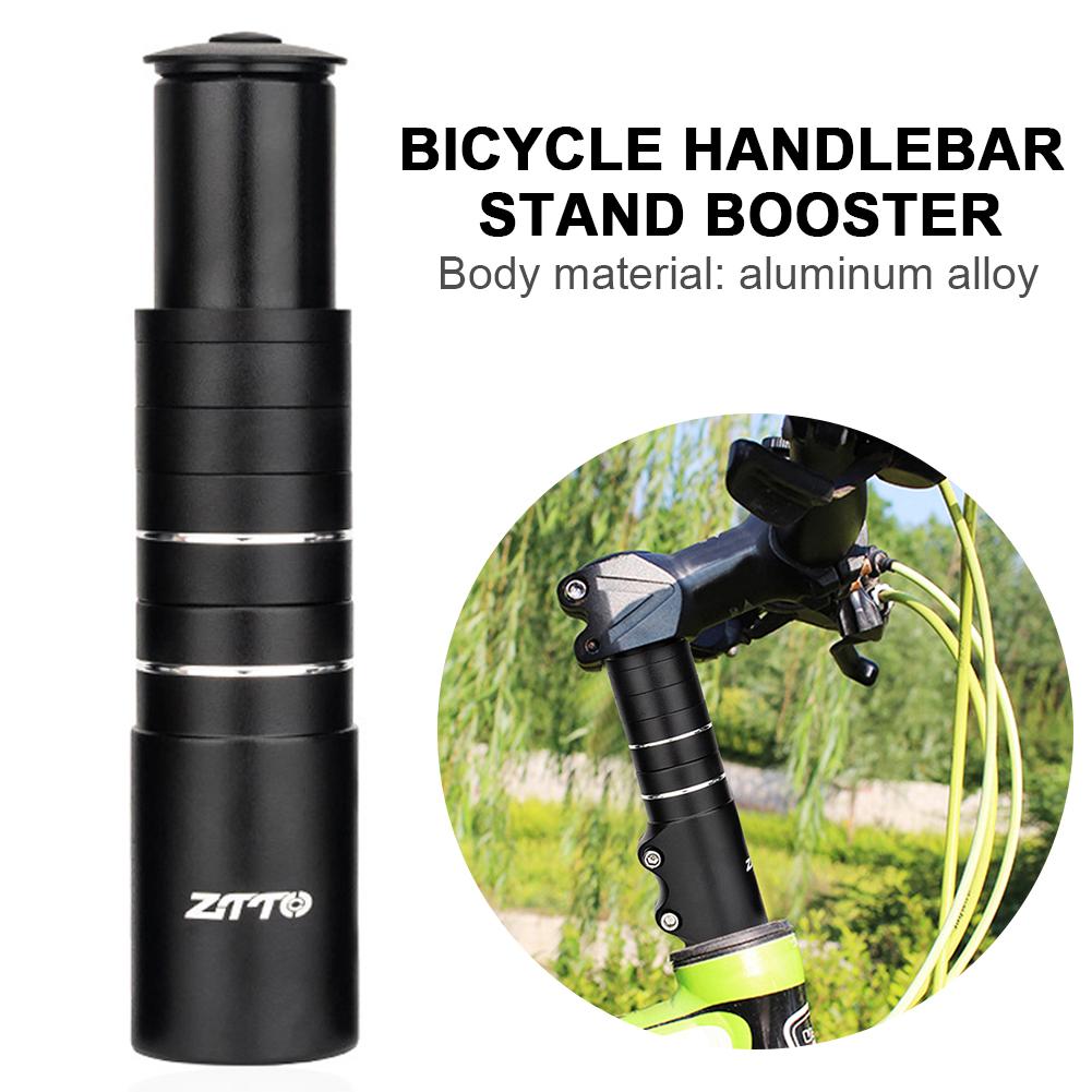 Bicycle Fork Stem Height Extender Universal Handlebar Rise Up Adapter Aluminum Alloy Height Spacer MTB Mountain Bike Accessories
