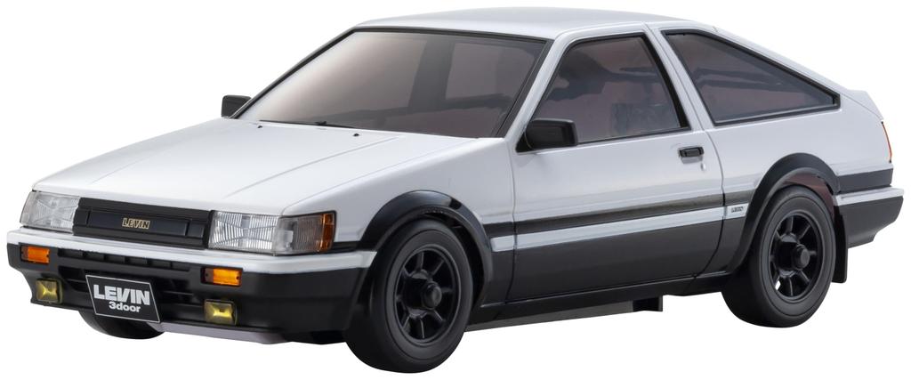 Kyosho ASC MA020 Toyota Corolla Levin AE86 White/Black MZP473WBK