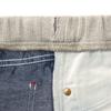 Skirt Denim Hickory Logo Simple Girls Baby Kids Clothing S Indigo Blue [MIKI HOUSE] Children's 10-1711-494 (100-110cm)