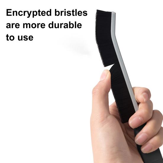 1/3Pcs Gap Cleaning Brush Hard Bristles Non-Slip Handle Hanging Hole Design Gap Scrubber for Narrow Gaps Corners Edges