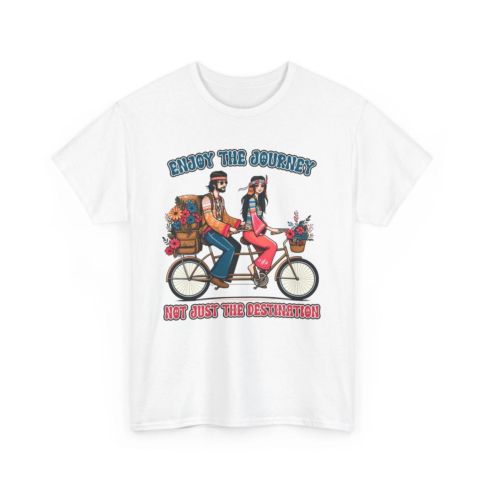 Cyclist T-Shirt | Biking Shirt |Enjoy-the-Journey-Bicycle-Ride T-shirt S