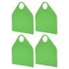 50PCS Livestock Identification Blank Tags Reusable TPU Animal Neck Hanging Tag Labels for Farm