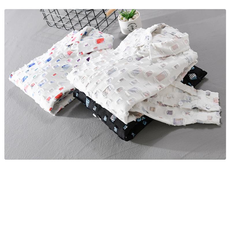 Chemise à manches longues à carreaux colorée pour jeunes, streetwear, ample, printemps/automne, en pur coton, décontractée