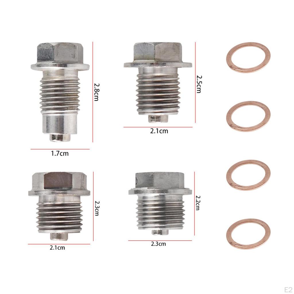 Magnetischer Ölablassschrauben-Dichtring Zubehör Metall für die meisten Autos