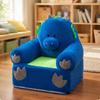 Soft Kids Sofa Removable Washable Cover Cartoon Creature Sofa Soft Toddler Chair Armrest Design Stuffed Kids Armchair