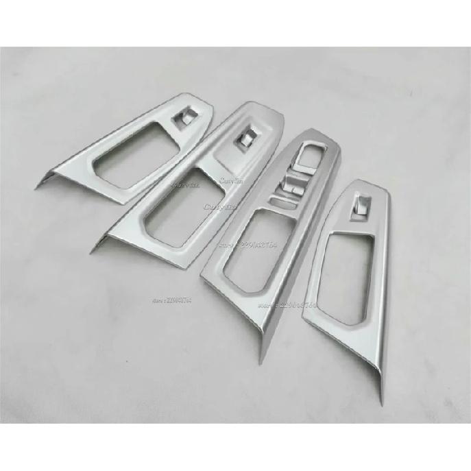 For Volkswagen VW Atlas Teramont 2017 2018 Accessories Car Interior Window Lift Button Trim Inner Door Armrest Cover Trims