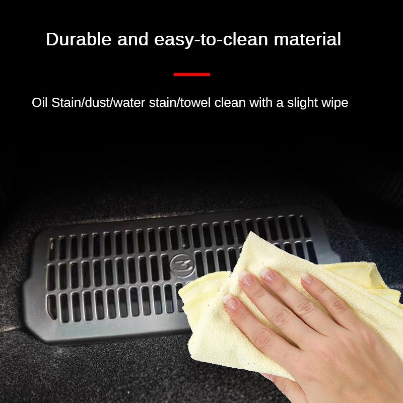 2pcs for Tesla Model 3 Highland 2025 Air Outlet Protect Cover Under Seat Anti-dust Modified Parts Model3 interior Accessories