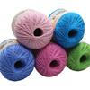 50g/ball Worsted 2 Ply Middle Thin 0.8mm 8# Lace Cotton Yarn 100% Cotton Crochet Thread for Hand Knitting Sewing 400m/437yd