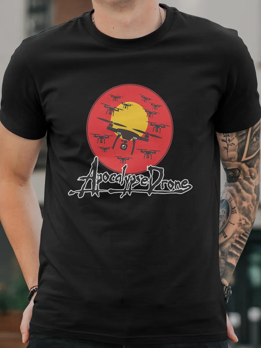 Black unisex t-shirt with meme print Anxiety mass 4XL