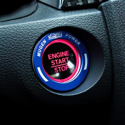 Onami CIV62-BL Honda Civic Engine Start Ring Interior Panel Interior Parts Accessories Honda 10th Generation CIVIC FC1/FK7 Aluminum 1P [Blue]